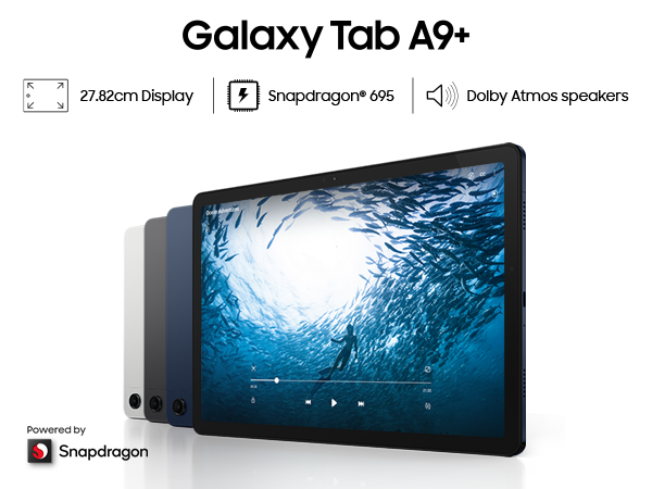 SAMSUNG Galaxy Tab A9+ 11インチ Samsung Galaxy Tab SM-X110NZAAEUB tablet 64 GB 22.1 cm (8.7
