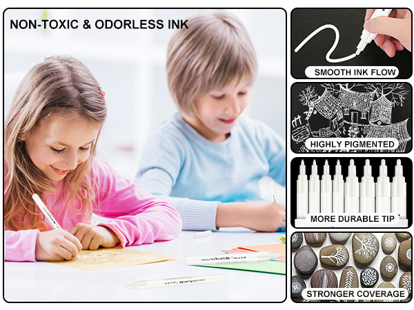 Acrylic White Paint Pens