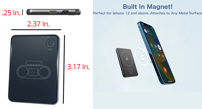 CicoByte GPT-40 音声録音機 GPT-4o搭載 録音データを即時要約できる世界初のChatGPT連携AI