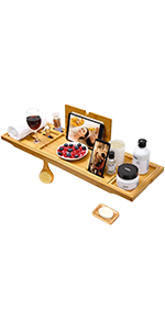 Bamboo Bathtub Tray