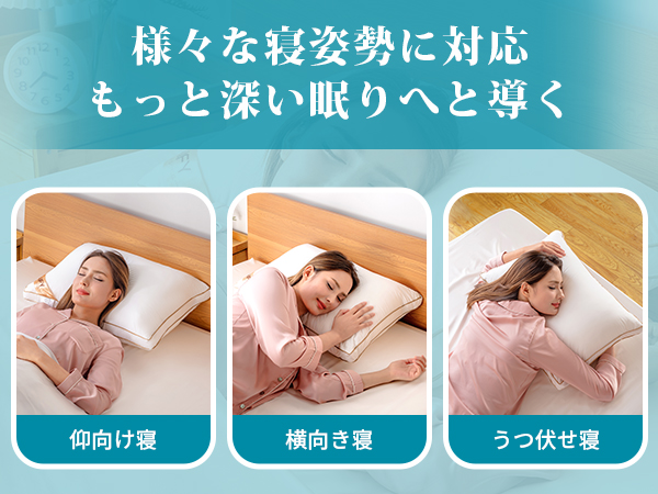 Amazon｜AIFY 枕 ホテル仕様 高反発枕 高さ 20cm わた増量 高め