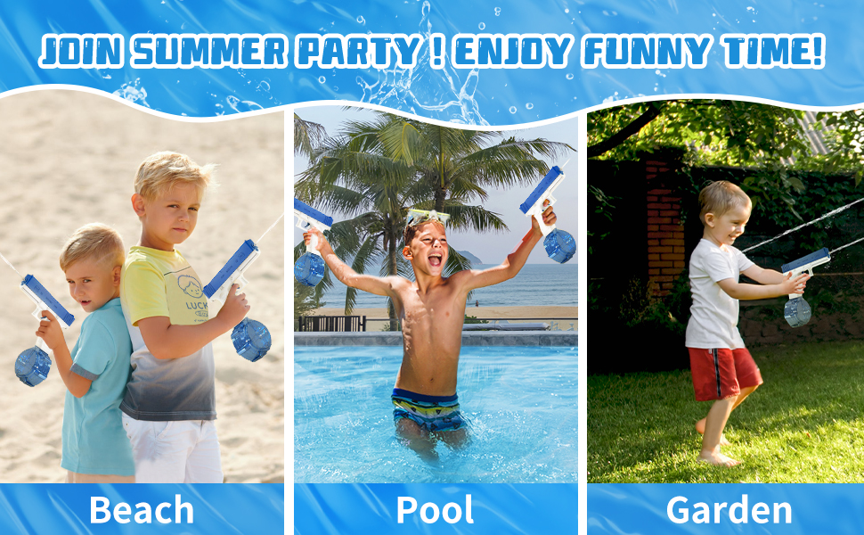 water gun summer