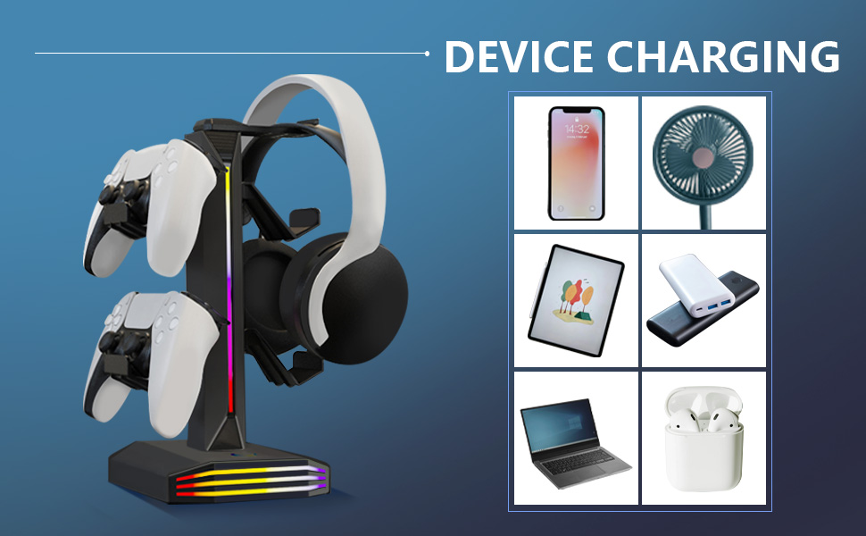 can be used for charging smartphones/iPads/tablets/fans/mobile power or other smart USB devices