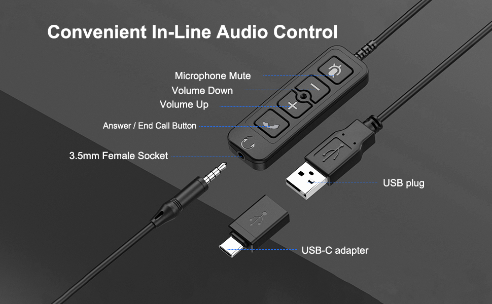 headset with microphone JD891C