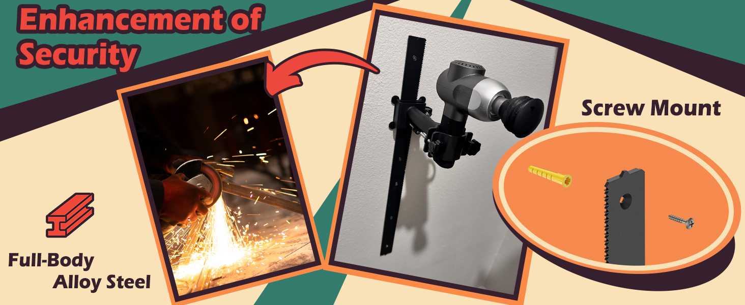 massage gun holder mount