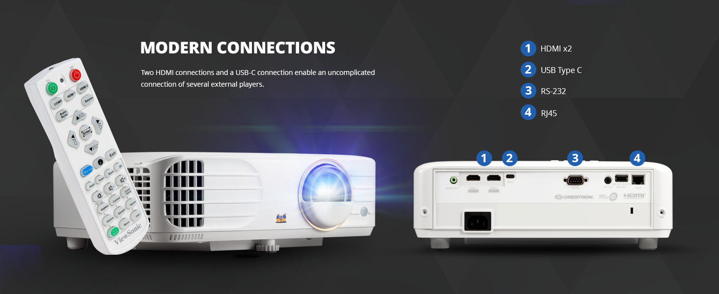 ViewSonic PX7484K, 4,000 ANSI Lumens 4K UHD Home Cinema & Gaming