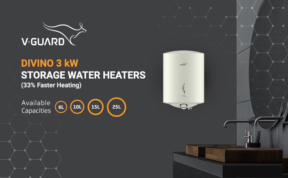 divino faster storage water heater geyser for home