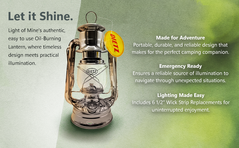 Amazon.com: Light of Mine - Dietz #76 Original Nickel Oil