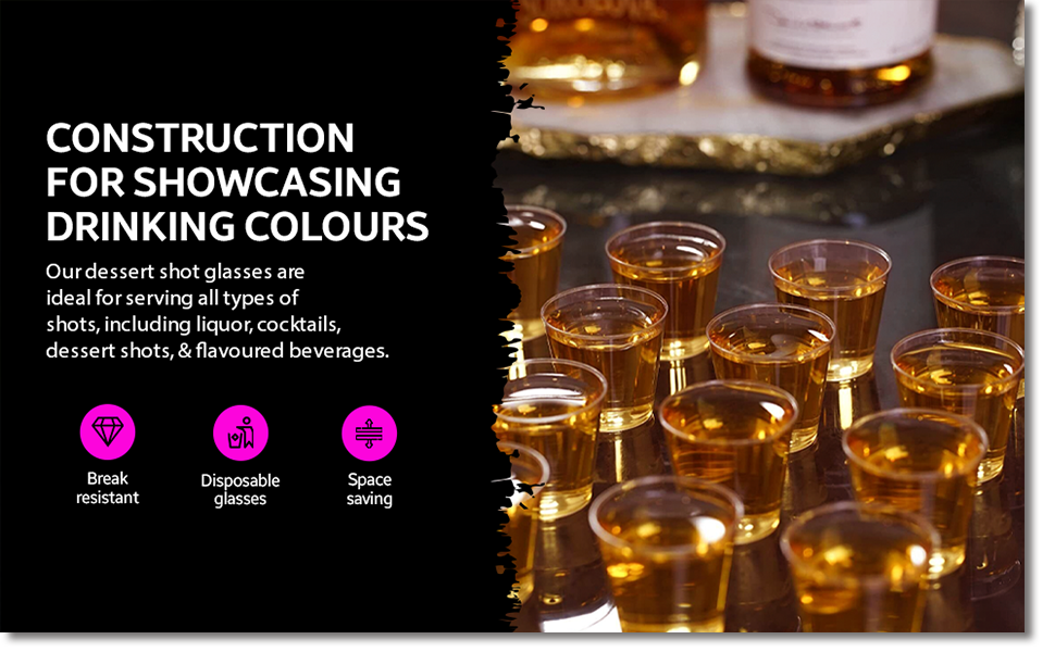shot glasses