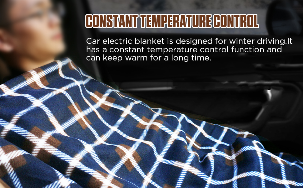 Heated Blanket For Car 12V Electric Blanket Constant