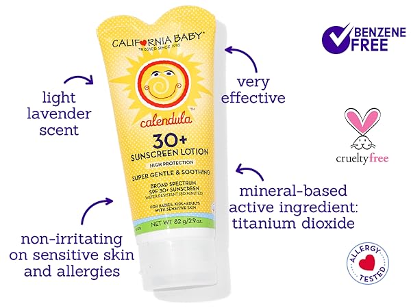 This sunscreen is very effective, the active ingredient is titanium dioxide. Light lavender scent.