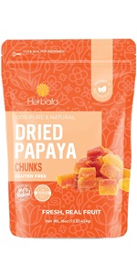 Dried Papaya Chunks