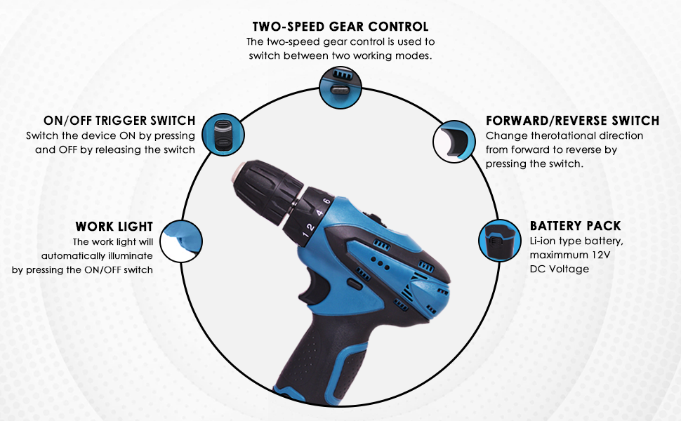 Unknown Aegon Professional ACS12V 10 millimeters 12V Reversible