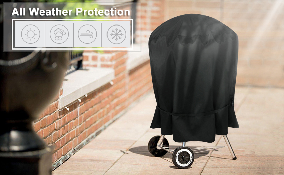 NettyPro Grill Cover for er Charcoal Kettle Grill 22