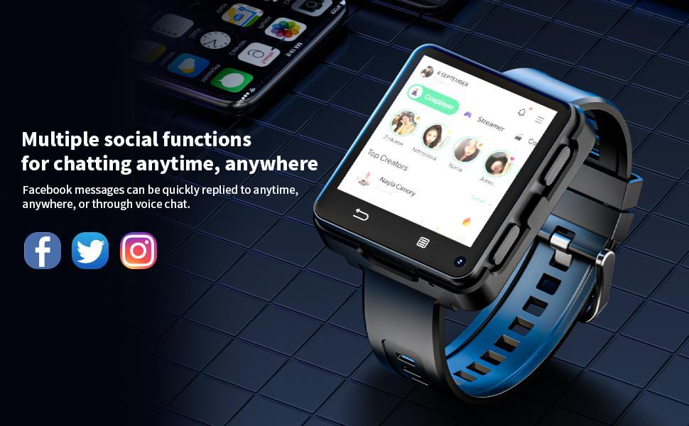 Android 11 CPU MTK6761 Smartwatch,