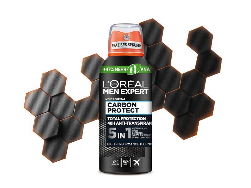 L'Oréal Men Expert Kompaktes Deo für Männer, Ultra absorbierendes