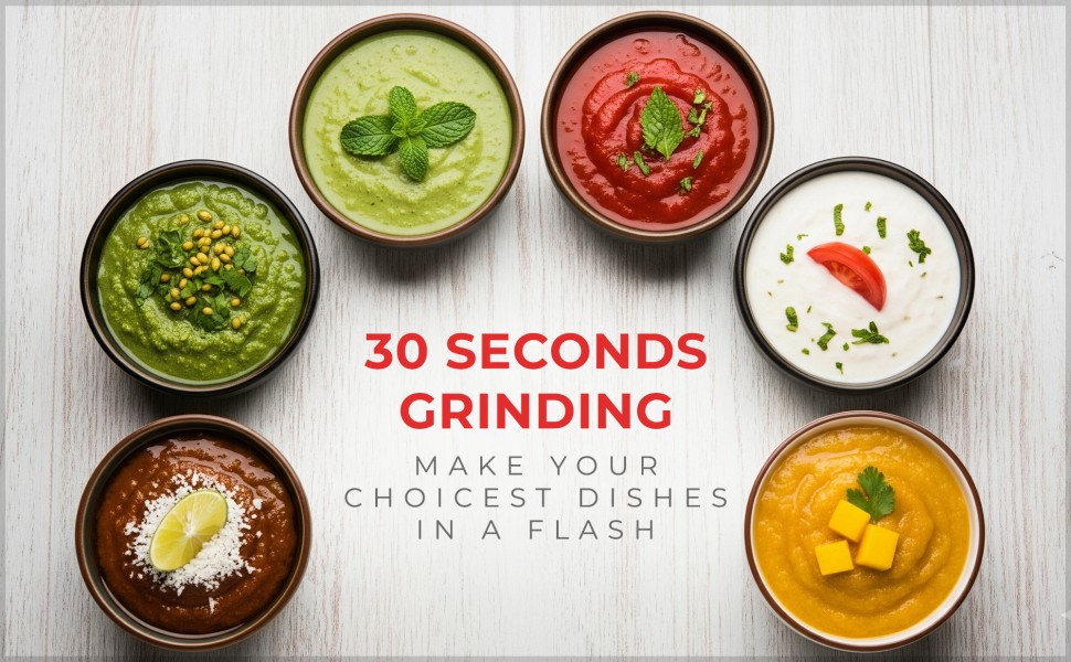 Fast grinding mixer grinder