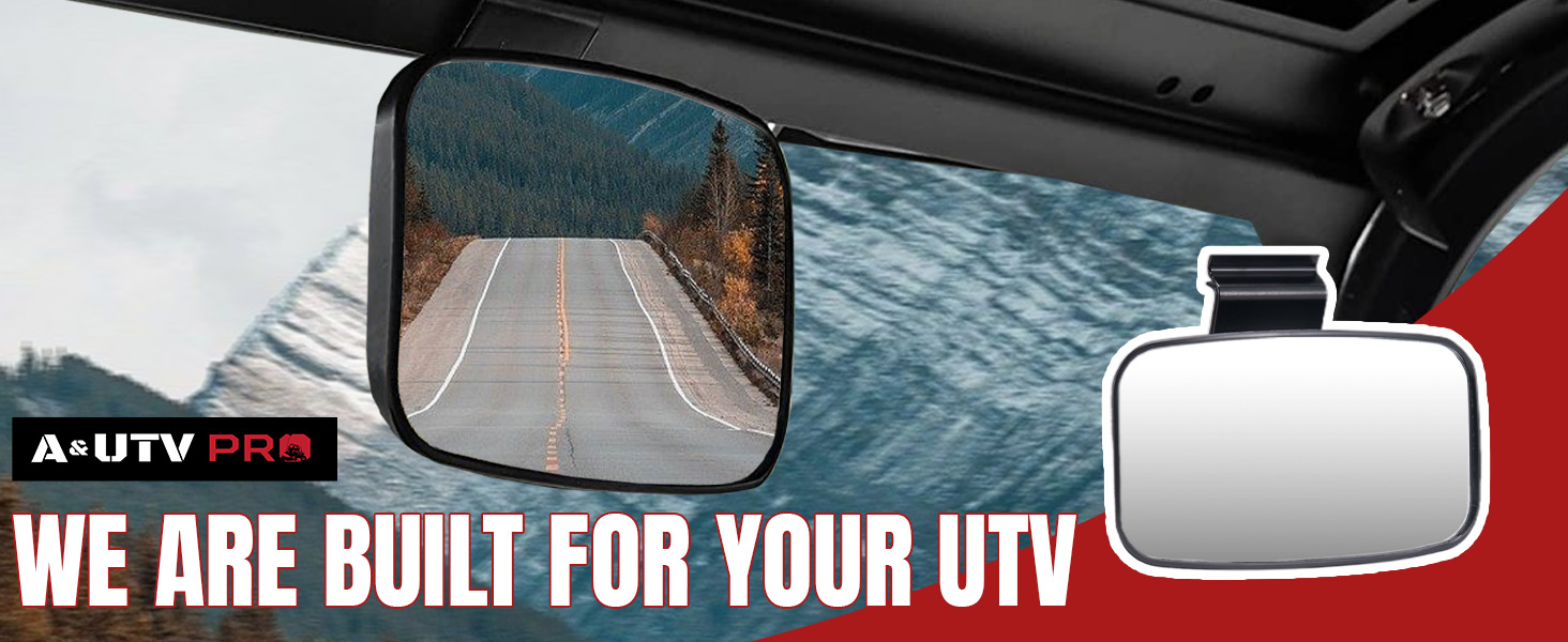 Upgrade Larger Rear View Mirror