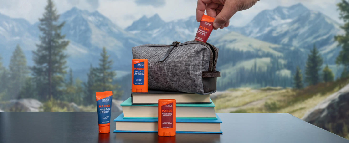 Mando Mini Travel whole body deodorant