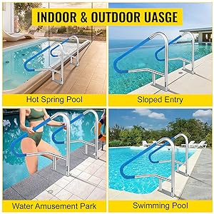 swimming pool hand rail