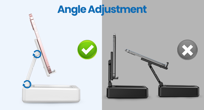 foldable cell phone holder