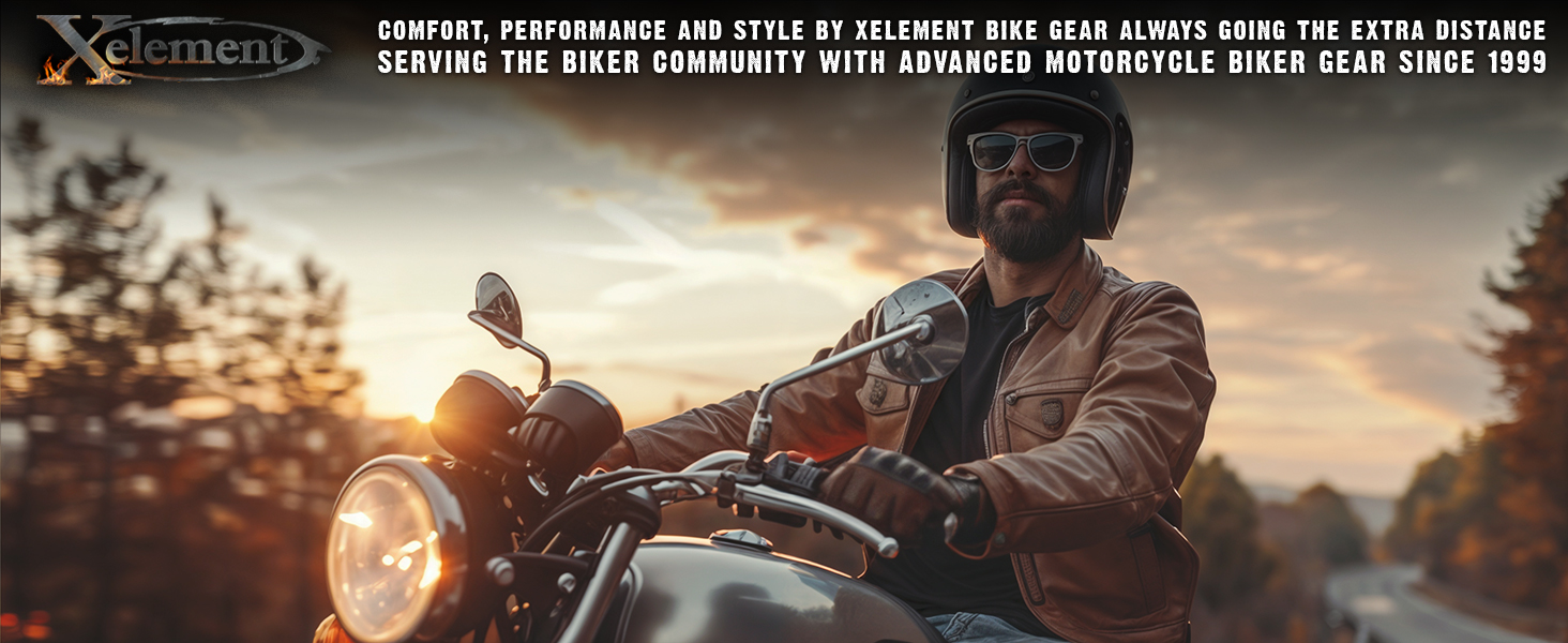 advanced motorcycle riding gear xelement leather riding gloves rider men man boy