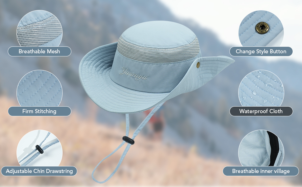 Multifunctional outdoor sun hat