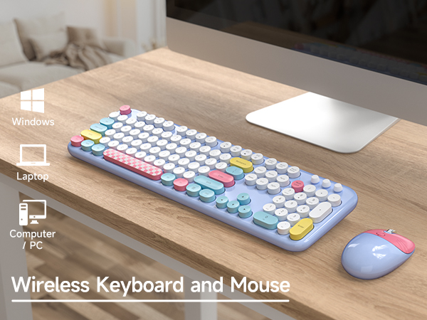 Amazon.com: Wireless Keyboard and Mouse Combo for Windows