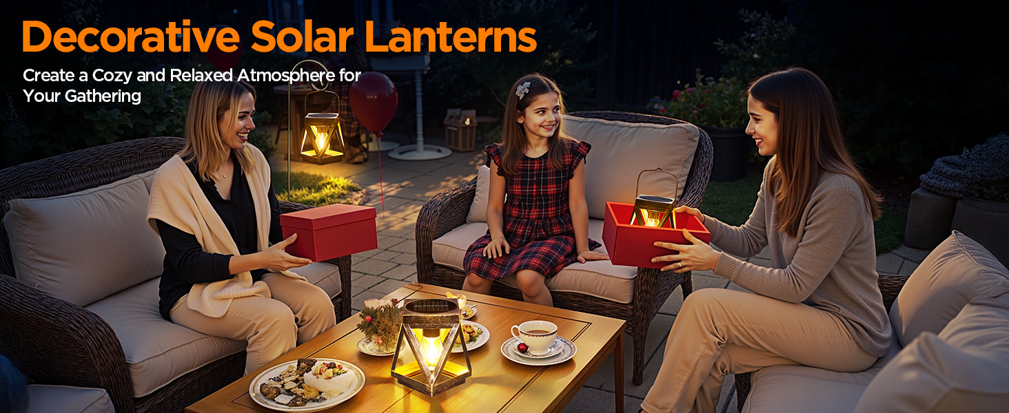 hanging solar lantern