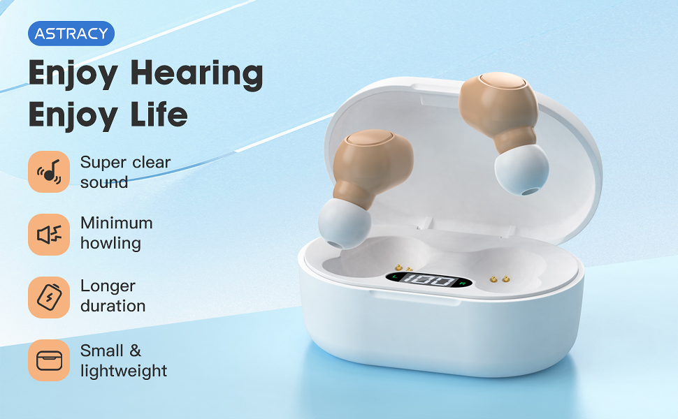 ASTRACY ZRM92 Hearing Aids for Seniors & Adults