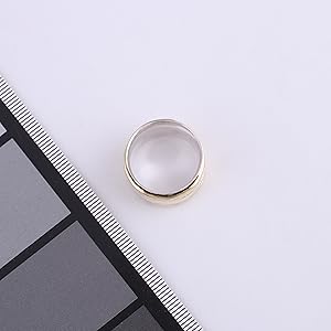 Novica Handmade Silver Ring Fingerband Stone Placa Hecha a mano Brass Meditation Spinner Rotation