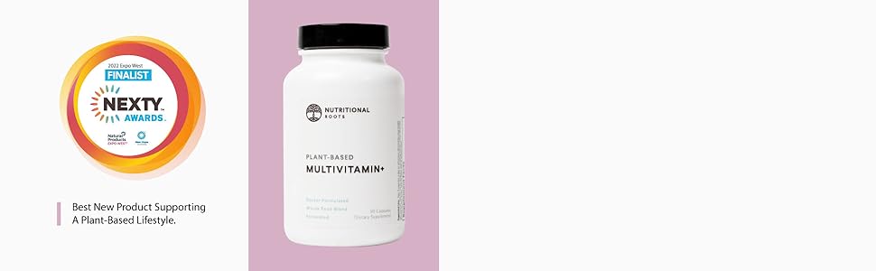 Nutritional Roots Plant Based Multivitamin With Probiotics