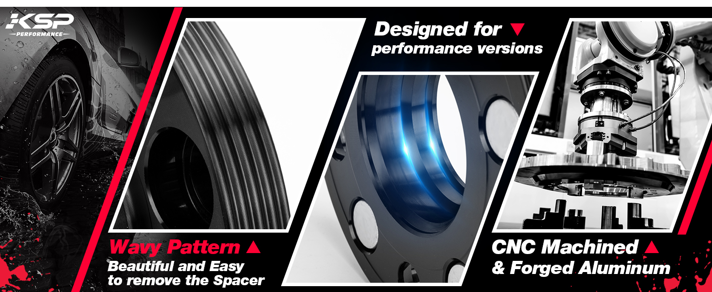 KSP 20mm Wheel Spacers for Tesla Model 3/Y, 5x114.3 Wheel