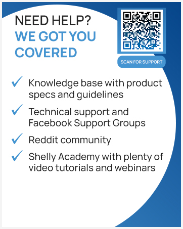 Shelly Smart covers and blinds, Smart heating and climate control, smart safety and security