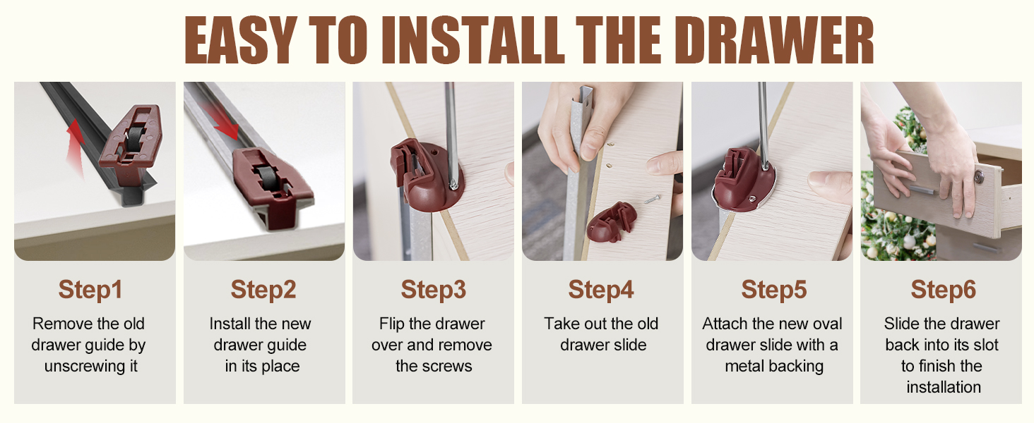 drawer guides