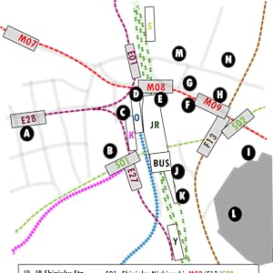 shinjuku station map