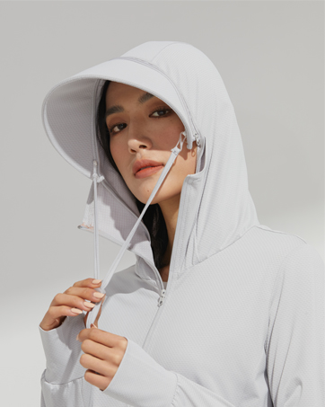 UV カット パーカー