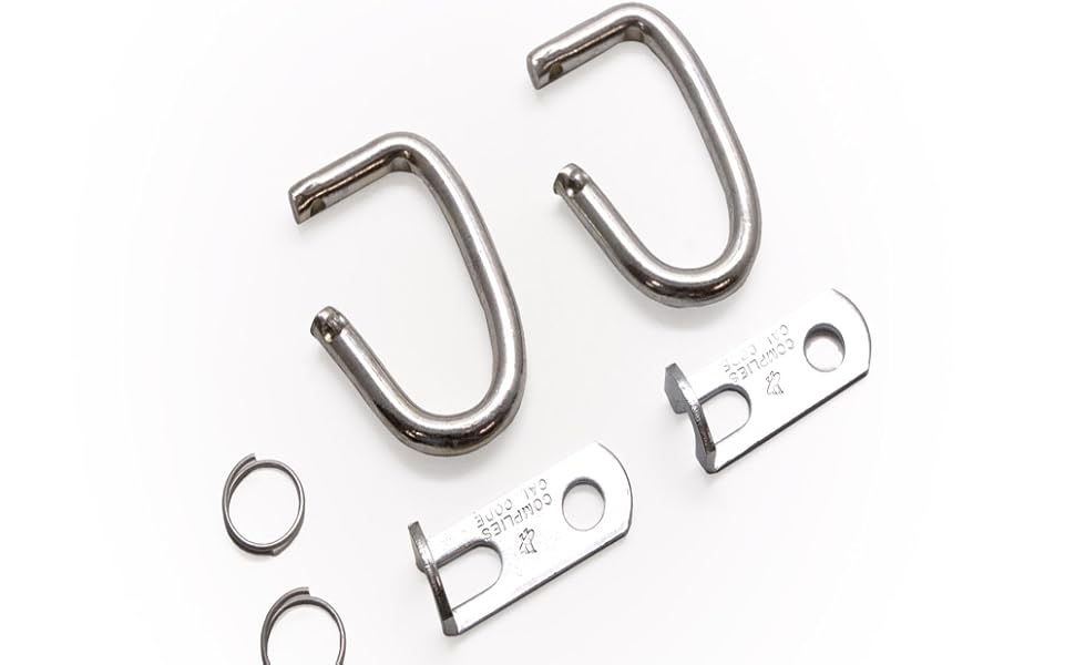 E900 Hardware Cc 18p Garage Door Containment C Hook 2 Pack Amazon Com