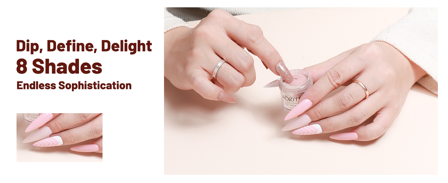 dip powder nail kit dipping powder french nails nail art dip acrylic nail kit