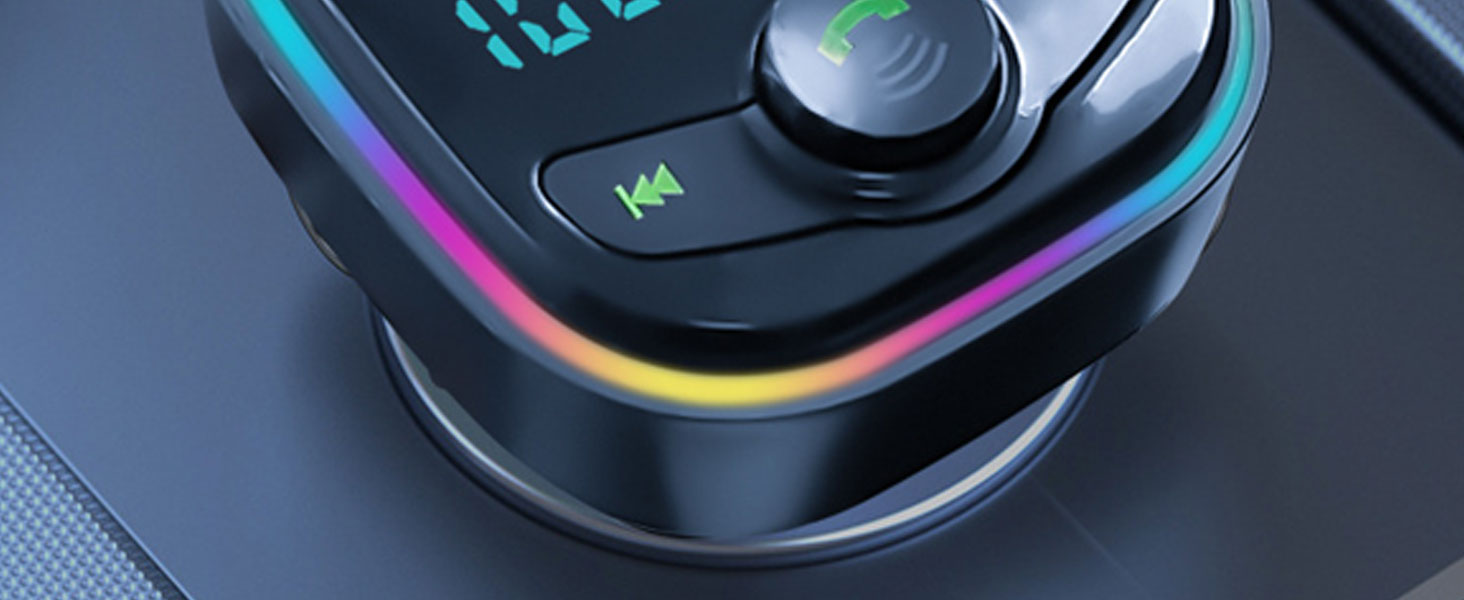 Car Bluetooth FM Transmitter 5.0