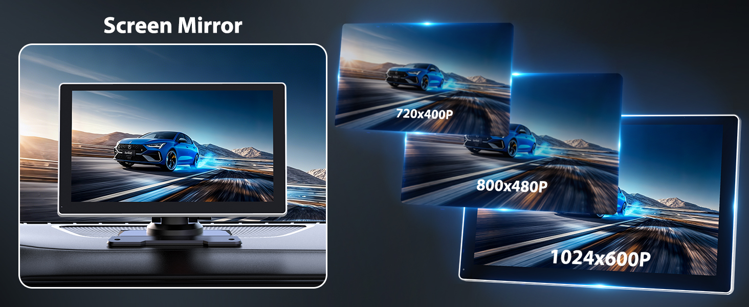 screen mirror for car 