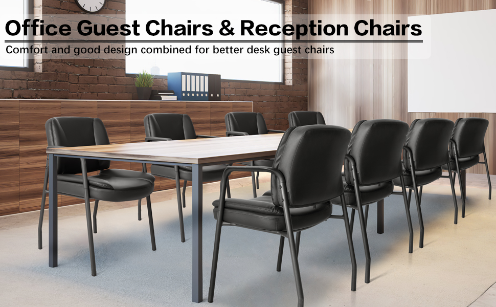 JUMMICO Office Guest Chair Reception Chair for Office