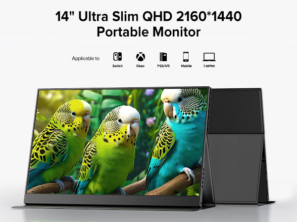 未使用✨️ ポータブルモニター Uperfect 2K 14 インチ Amazon.co.jp: 14インチ モバイルモニター 2K UPERFECT モバイル