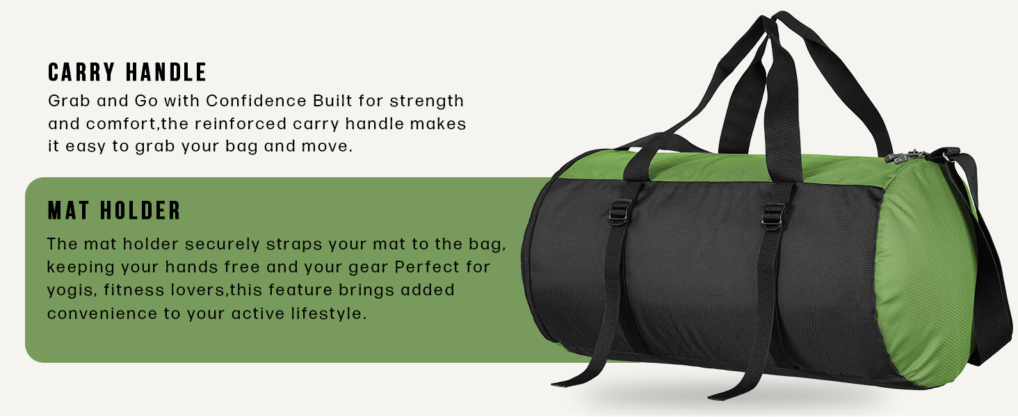 High quality gym bag with shoe compartment