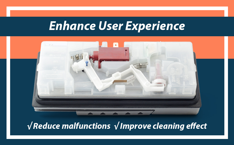 DD59-01002A Dishwasher Detergent Rinse Aid Dispenser Assembly