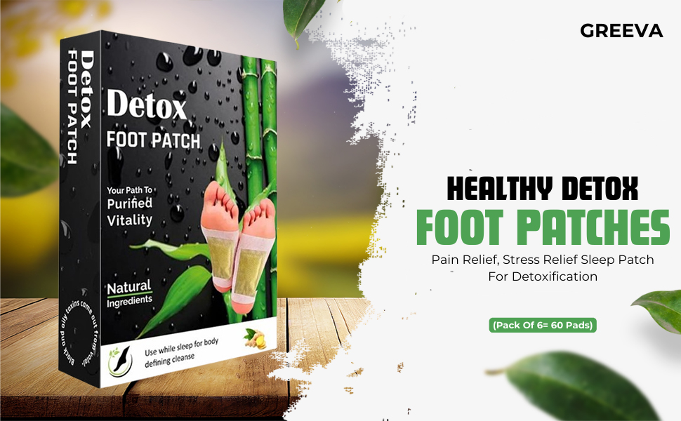 AMAZHEAL Premium Detox Foot patches, Cleansing Toxin Remover Foot Pads