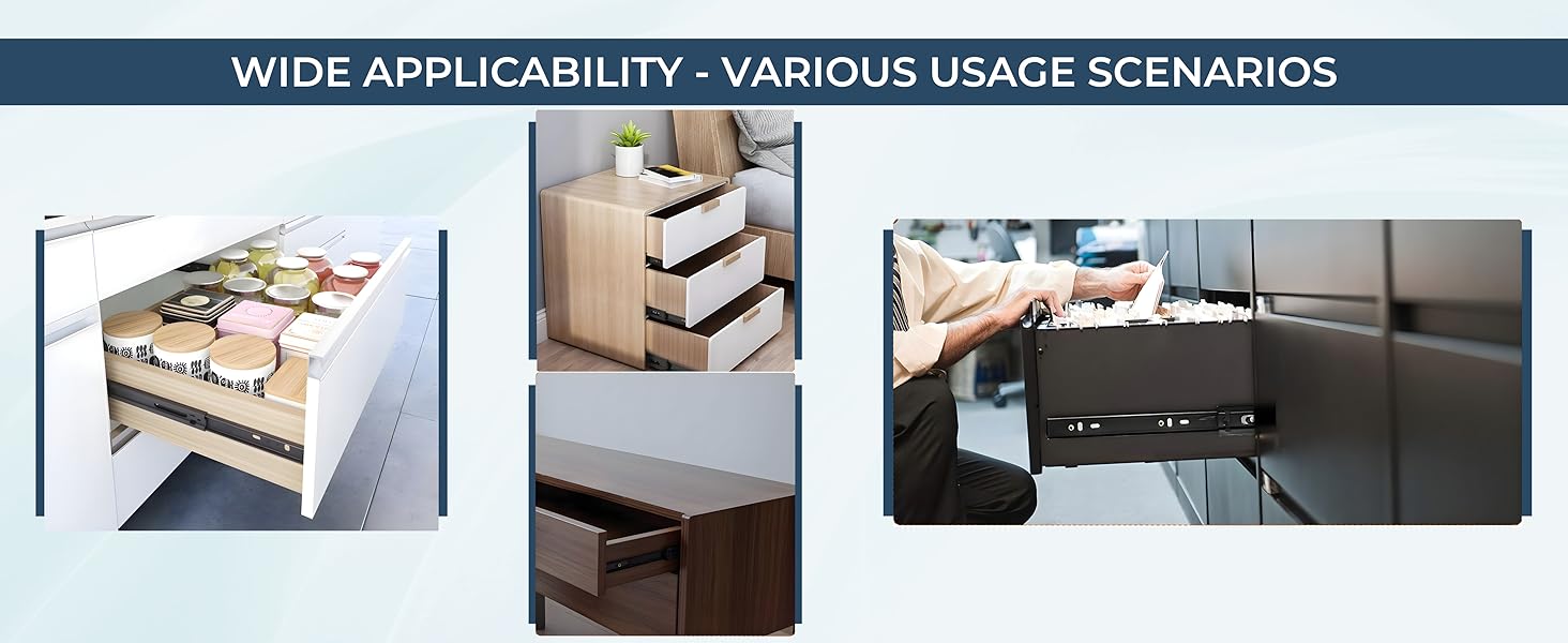 slides for kitchen baskets