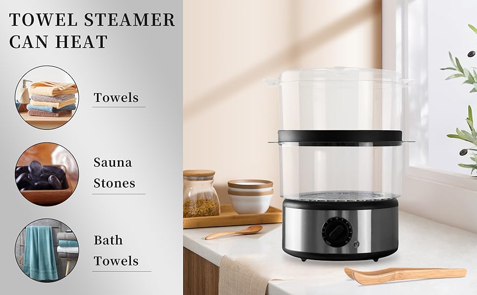 SULLMAR Towel Warmers Spa Hot Towel Warmers Hot Steam Towel Warmers Twolayer