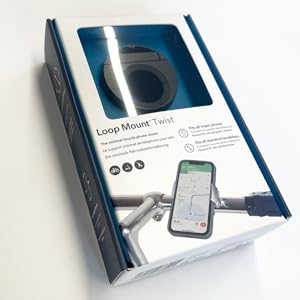 ループマウントloop mount ほぼ未使用品 スタイリッシュさが魅力の自転車用スマートフォンホルダー「LOOP