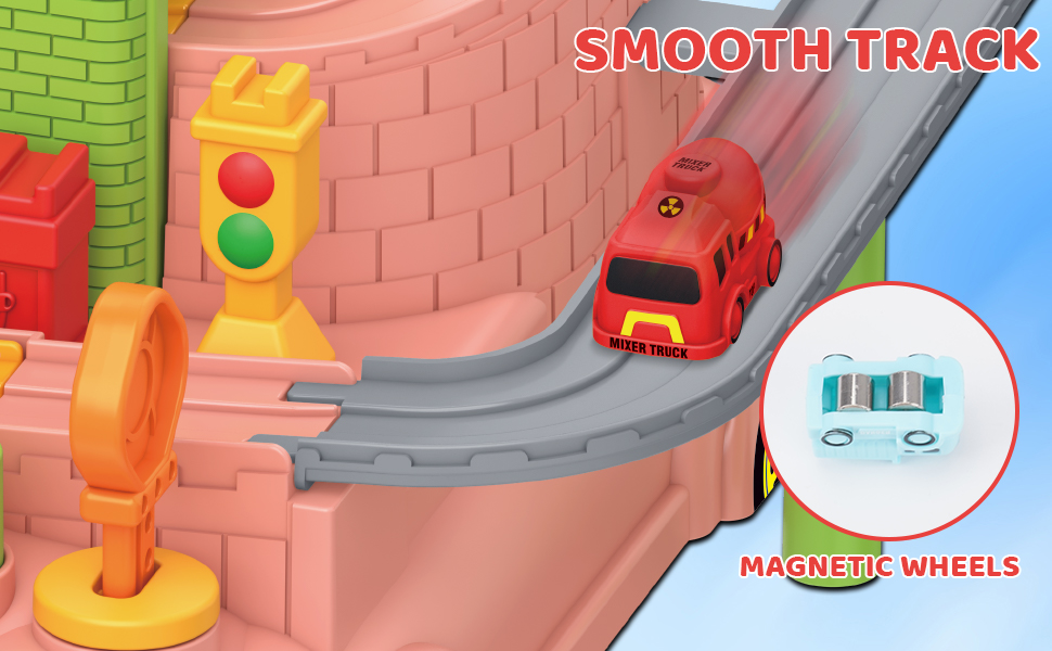 onthego Race Track Sets Car Toys Toy Life Car Adventure